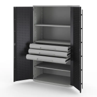 Шкаф металлический 2х дверный Kobor Expert MC/2-100/60 3S.30B