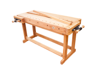 Верстак деревянный 1500*600мм, с пазом