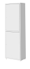 Шкаф металлический медицинский двухсекционный, одностворчатый ШМ-03-МСК верхняя и нижняя секции – металл (код МСК-645.01)