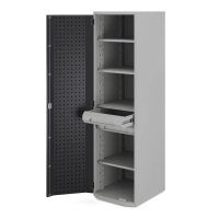 Шкаф металлический однодверный Kobor Expert MC/1-50/60 4S.20B