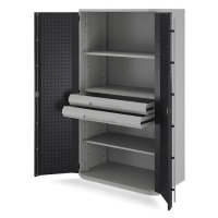 Шкаф металлический 2х дверный Kobor Expert MC/2-100/60 3S.20B