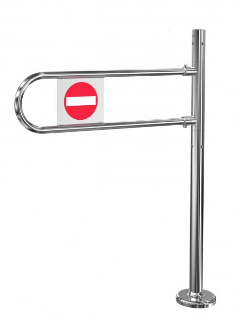 Механическая калитка с механическим доводчиком «К11Млв ХРОМ»