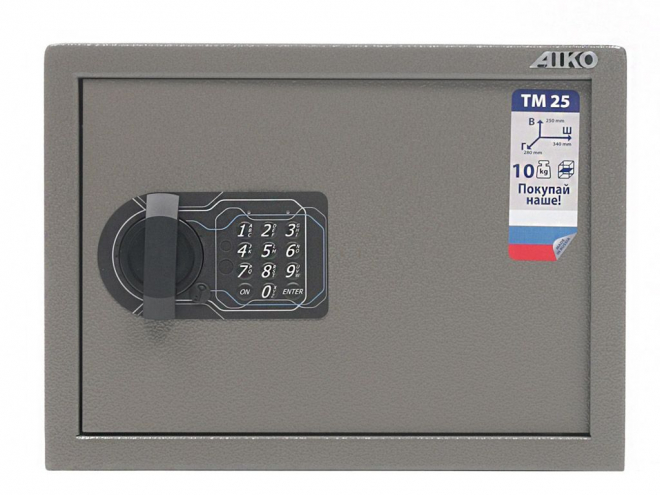 Сейф встраиваемый в мебель AIKO TM 25 EL