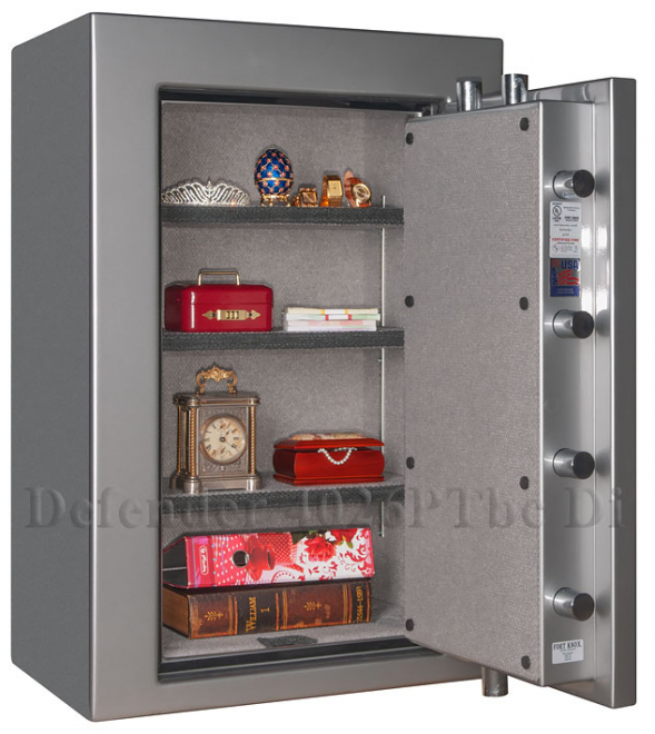 Сейф с возможностью крепить на пол Fort Knox® Defender 4026PTbc Di