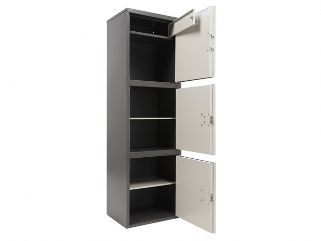 Шкаф офисный бухгалтерский AIKO SL-150/3T EL