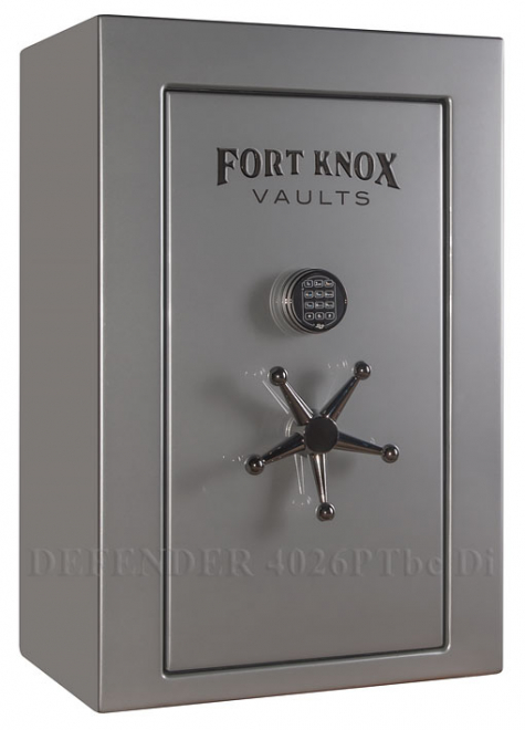 Сейф с возможностью крепить на пол Fort Knox® Defender 4026PTbc Di
