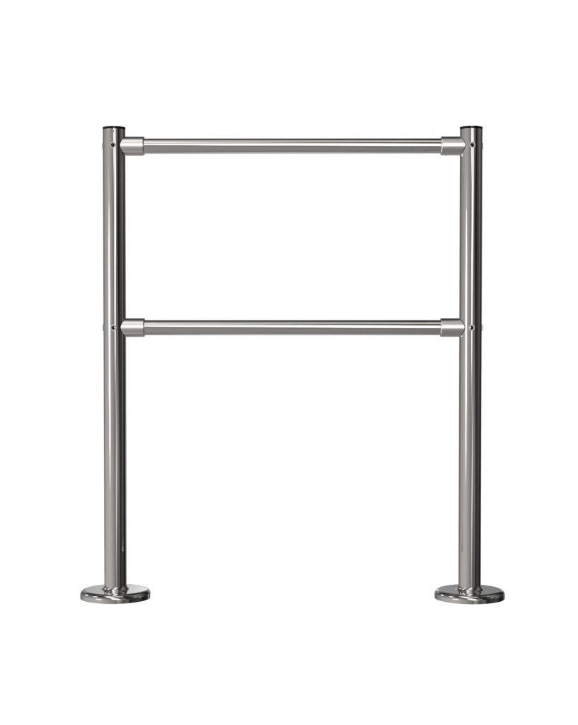 Стационарное ограждение ОС1 ХРОМ 1500 мм