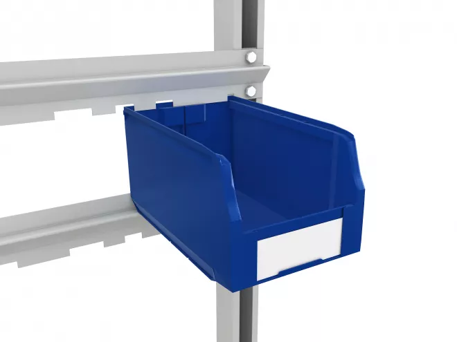 Стеллаж для пластиковых лотков SORTEX двухсторонний 1500x1000x800.06