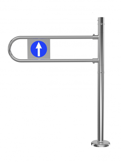 Механическая калитка с механическим доводчиком «К11Мпр ХРОМ»