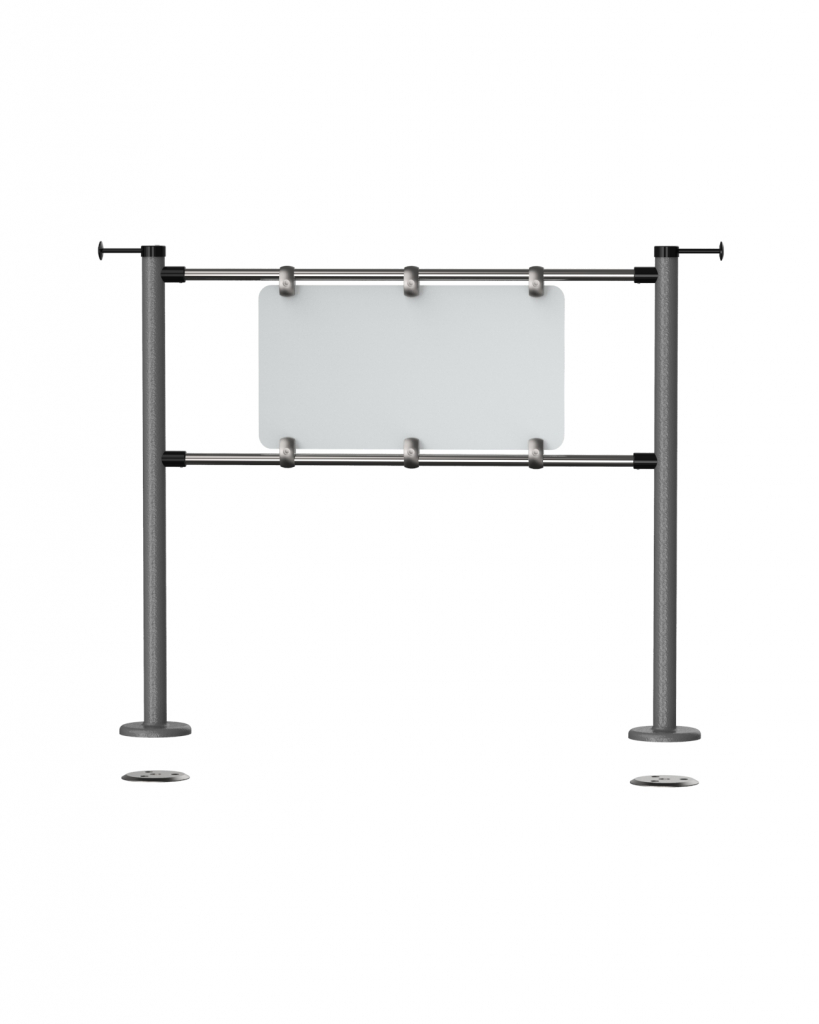 Быстросъемное ограждение ОБ1-в-у 1500 мм