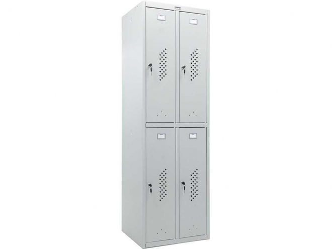 Шкаф гардеробный на 4 секции Практик LS 22