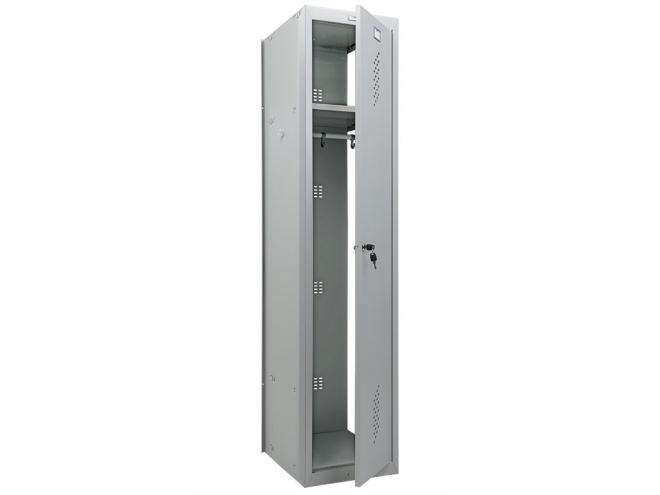 Шкаф для раздевалок ПРАКТИК усиленный ML 01-40 дополнительный модуль (LS-001-40)