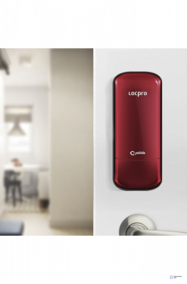 Накладной электронный дверной замок LocPro C50R2 Series Red Digital Door Lock