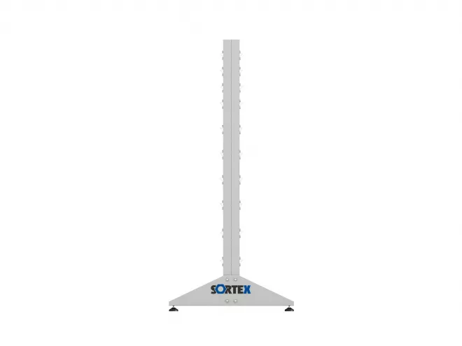 Стеллаж для пластиковых лотков SORTEX двухсторонний 1500x1000x800.03