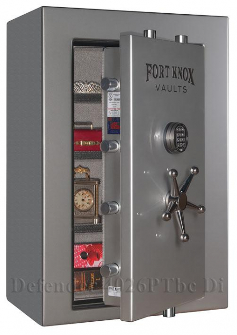 Сейф с возможностью крепить на пол Fort Knox® Defender 4026PTbc Di