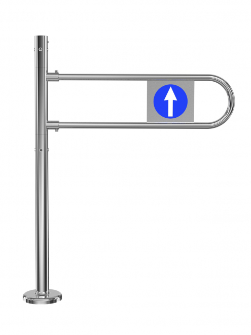 Механическая калитка с механическим доводчиком «К11Млв ХРОМ»